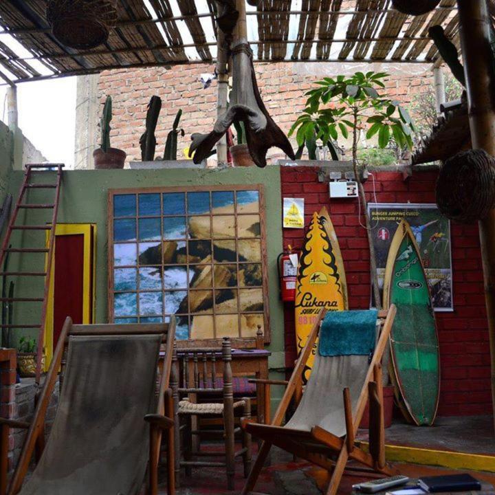 לימה Blue House Backpackers Hostel מראה חיצוני תמונה